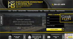 Desktop Screenshot of katzkantor.com